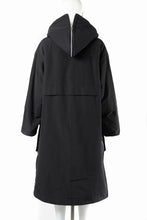 Load image into Gallery viewer, 【SAMPLE SALE】A.F ARTEFACT ZIP HOODIE COAT / TEDDY BOA FLEECE LINING (BLACK)