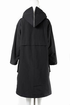 Load image into Gallery viewer, 【SAMPLE SALE】A.F ARTEFACT ZIP HOODIE COAT / TEDDY BOA FLEECE LINING (BLACK)