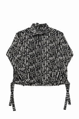 AF ARTEFACTカーディガン A.F ARTEFACT JUMBO CARDIGAN / DAMAGE PILE & PLATING KNIT