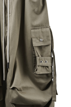 Load image into Gallery viewer, 【SAMPLE】A.F ARTEFACT TWILL CARGO  WIDE PANTS (BEIGE)
