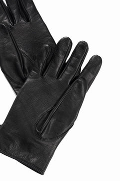画像をギャラリービューアに読み込む, A LEATHER GLOVES / LUXE COWHIDE (BLACK)