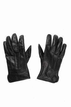 画像をギャラリービューアに読み込む, A LEATHER GLOVES / LUXE COWHIDE (BLACK)