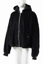 Load image into Gallery viewer, 【SAMPLE SALE】A.F ARTEFACT HEAVY CORDUROY BOMBER JACKET (BLACK)