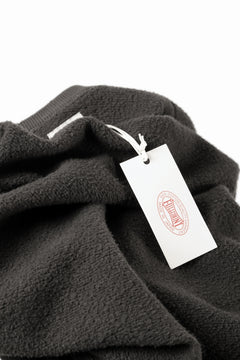 画像をギャラリービューアに読み込む, FULLCOUNT FADING RAGLAN SLEEVE SWEAT SHIRT (DAMAGE LESS / BLACK)