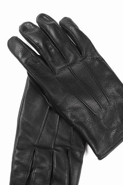 画像をギャラリービューアに読み込む, A LEATHER GLOVES / LUXE COWHIDE (BLACK)