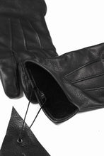 画像をギャラリービューアに読み込む, A LEATHER GLOVES / LUXE COWHIDE (BLACK)
