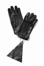 画像をギャラリービューアに読み込む, A LEATHER GLOVES / LUXE COWHIDE (BLACK)