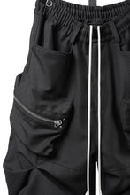 画像をギャラリービューアに読み込む, 【SAMPLE】A.F ARTEFACT MONSTER TUCK SHORTS / DENSE DRAPE TWILL (BLACK)