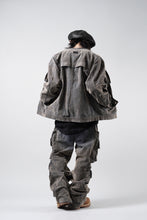 画像をギャラリービューアに読み込む, A.F ARTEFACT MULTI CARGO POCKET PANTS / ENZYME WASHED DENIM (BEIGE)