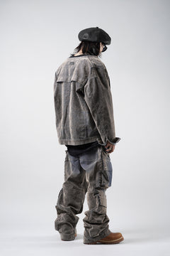 画像をギャラリービューアに読み込む, A.F ARTEFACT MULTI CARGO POCKET PANTS / ENZYME WASHED DENIM (BEIGE)