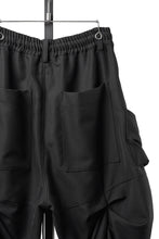 画像をギャラリービューアに読み込む, 【SAMPLE】A.F ARTEFACT MONSTER TUCK SHORTS / DENSE DRAPE TWILL (BLACK)