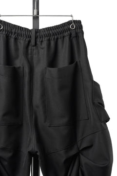画像をギャラリービューアに読み込む, 【SAMPLE】A.F ARTEFACT MONSTER TUCK SHORTS / DENSE DRAPE TWILL (BLACK)