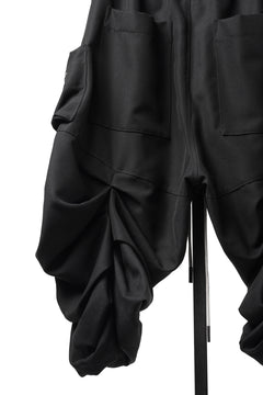 画像をギャラリービューアに読み込む, 【SAMPLE】A.F ARTEFACT MONSTER TUCK SHORTS / DENSE DRAPE TWILL (BLACK)