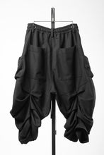 画像をギャラリービューアに読み込む, 【SAMPLE】A.F ARTEFACT MONSTER TUCK SHORTS / DENSE DRAPE TWILL (BLACK)