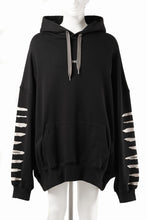 画像をギャラリービューアに読み込む, 【SAMPLE SALE】A.F ARTEFACT JUMBO SWEAT HOODIE / PRINT TYPE-B (BLACK)