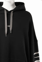 画像をギャラリービューアに読み込む, 【SAMPLE SALE】A.F ARTEFACT JUMBO SWEAT HOODIE / PRINT TYPE-B (BLACK)