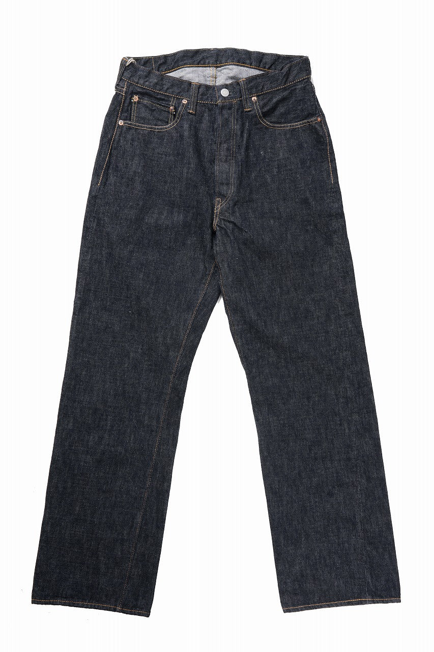 画像をギャラリービューアに読み込む, FULLCOUNT 0105XXW Wide Jeans / 15.5oz Zimbabwe Selvedge Denim (INDIGO BLUE / ONE WASHED)