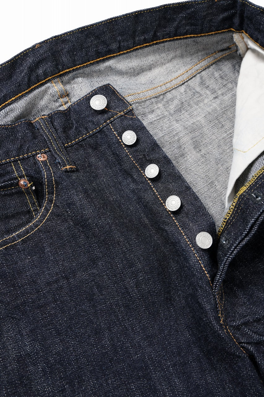 画像をギャラリービューアに読み込む, FULLCOUNT 0105XXW Wide Jeans / 15.5oz Zimbabwe Selvedge Denim (INDIGO BLUE / ONE WASHED)
