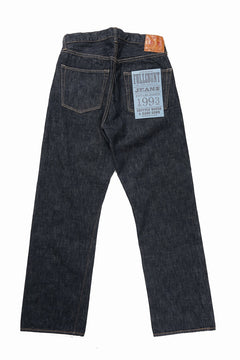 画像をギャラリービューアに読み込む, FULLCOUNT 0105XXW Wide Jeans / 15.5oz Zimbabwe Selvedge Denim (INDIGO BLUE / ONE WASHED)