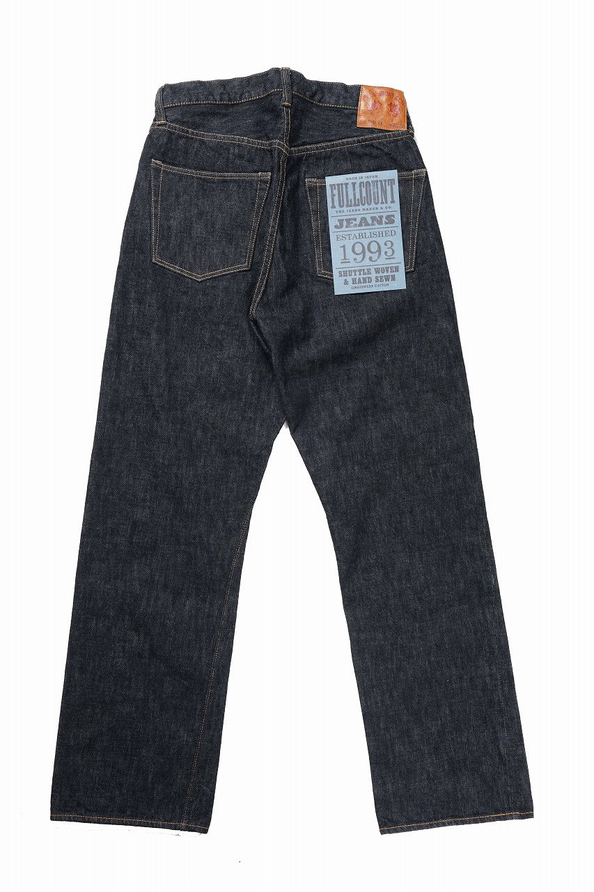 画像をギャラリービューアに読み込む, FULLCOUNT 0105XXW Wide Jeans / 15.5oz Zimbabwe Selvedge Denim (INDIGO BLUE / ONE WASHED)