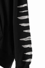 画像をギャラリービューアに読み込む, 【SAMPLE SALE】A.F ARTEFACT JUMBO SWEAT HOODIE / PRINT TYPE-B (BLACK)