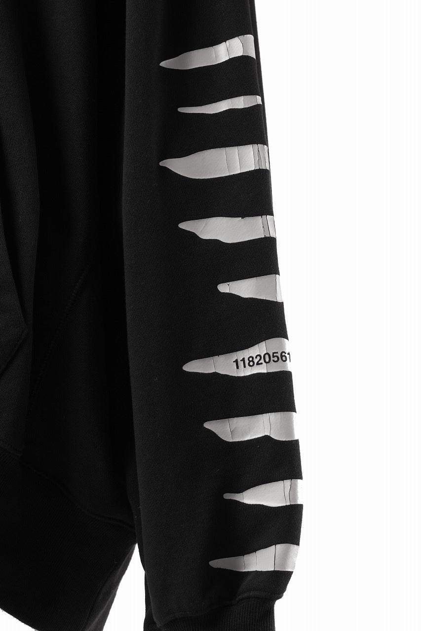 画像をギャラリービューアに読み込む, 【SAMPLE SALE】A.F ARTEFACT JUMBO SWEAT HOODIE / PRINT TYPE-B (BLACK)