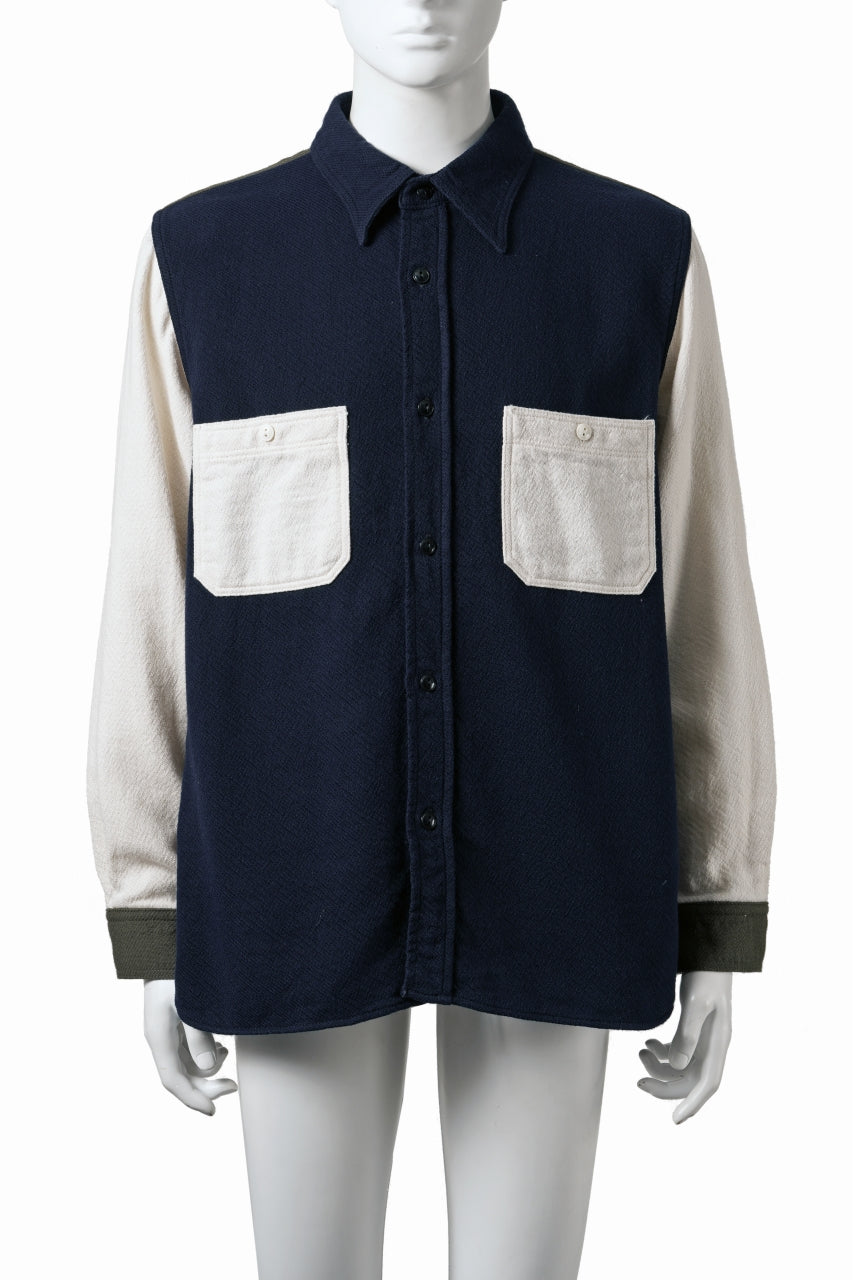 FULLCOUNT CRAZY PATTERN FLANNEL WORK SHIRT (TYPE A)