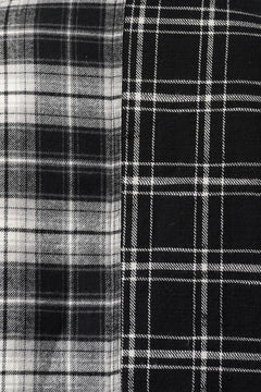 画像をギャラリービューアに読み込む, 【SAMPLE SALE】A.F ARTEFACT SNAPPED OVER SHIRT / SWITCHING CHECK (BLACK)