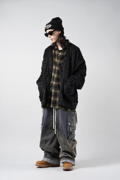 画像をギャラリービューアに読み込む, A.F ARTEFACT CURVED WIDE CARGO PANTS / ENZYME WASHED DENIM (BEIGE)