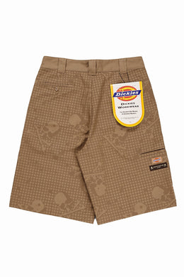 mastermind JAPAN x Dickies DUCK SHORTS (CAMEL)