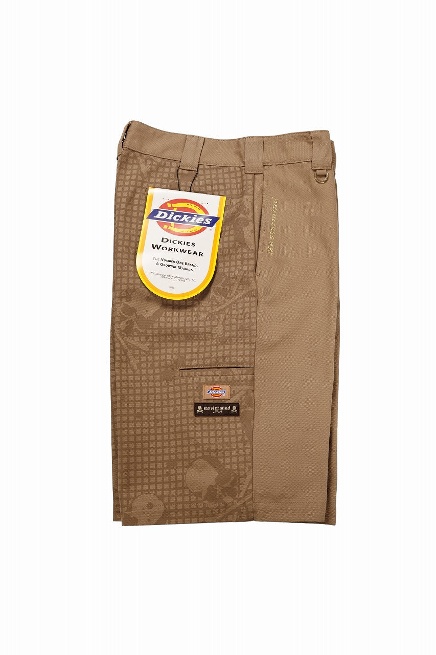 mastermind JAPAN x Dickies DUCK SHORTS (CAMEL)