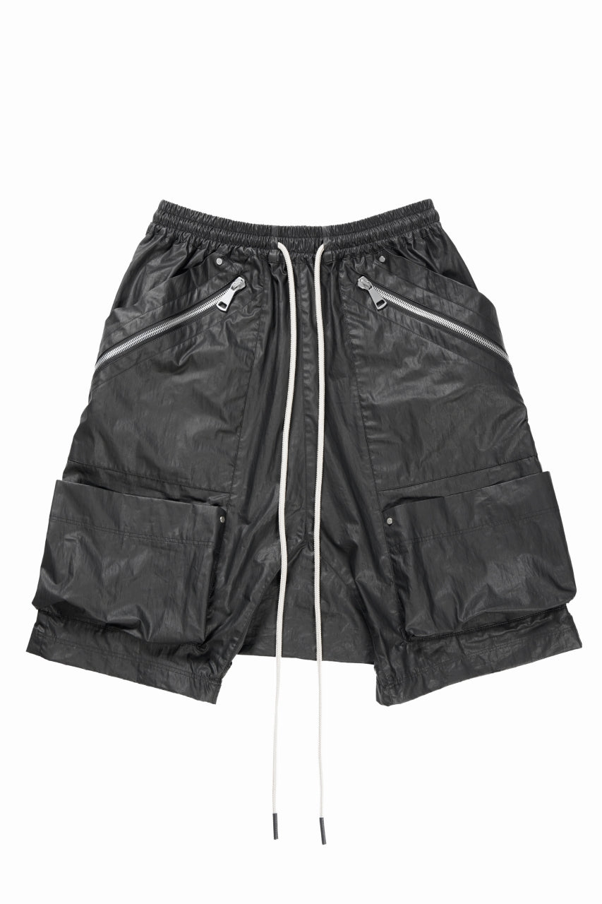 A.F ARTEFACTのショーツ A.F ARTEFACT COATING CARGO SHORTS (BLACK)の通販サイト - LOOM OSAKA