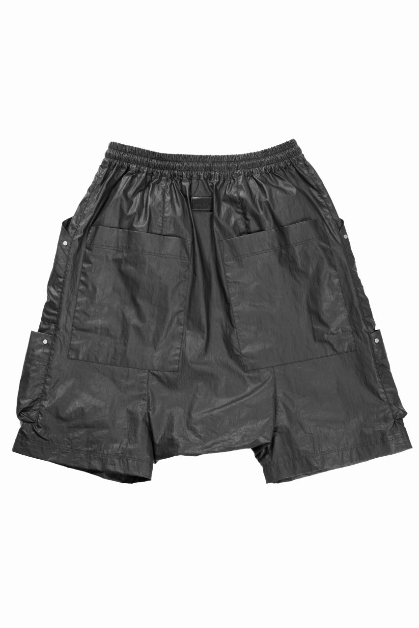 画像をギャラリービューアに読み込む, A.F ARTEFACT COATING CARGO SHORTS (BLACK)