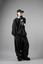 画像をギャラリービューアに読み込む, Y-3 Yohji Yamamoto GRAPHIC CREW SWEAT (BLACK)