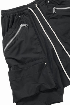 画像をギャラリービューアに読み込む, A.F ARTEFACT CARGO SHORTS / TECH SMOOTH (BLACK)