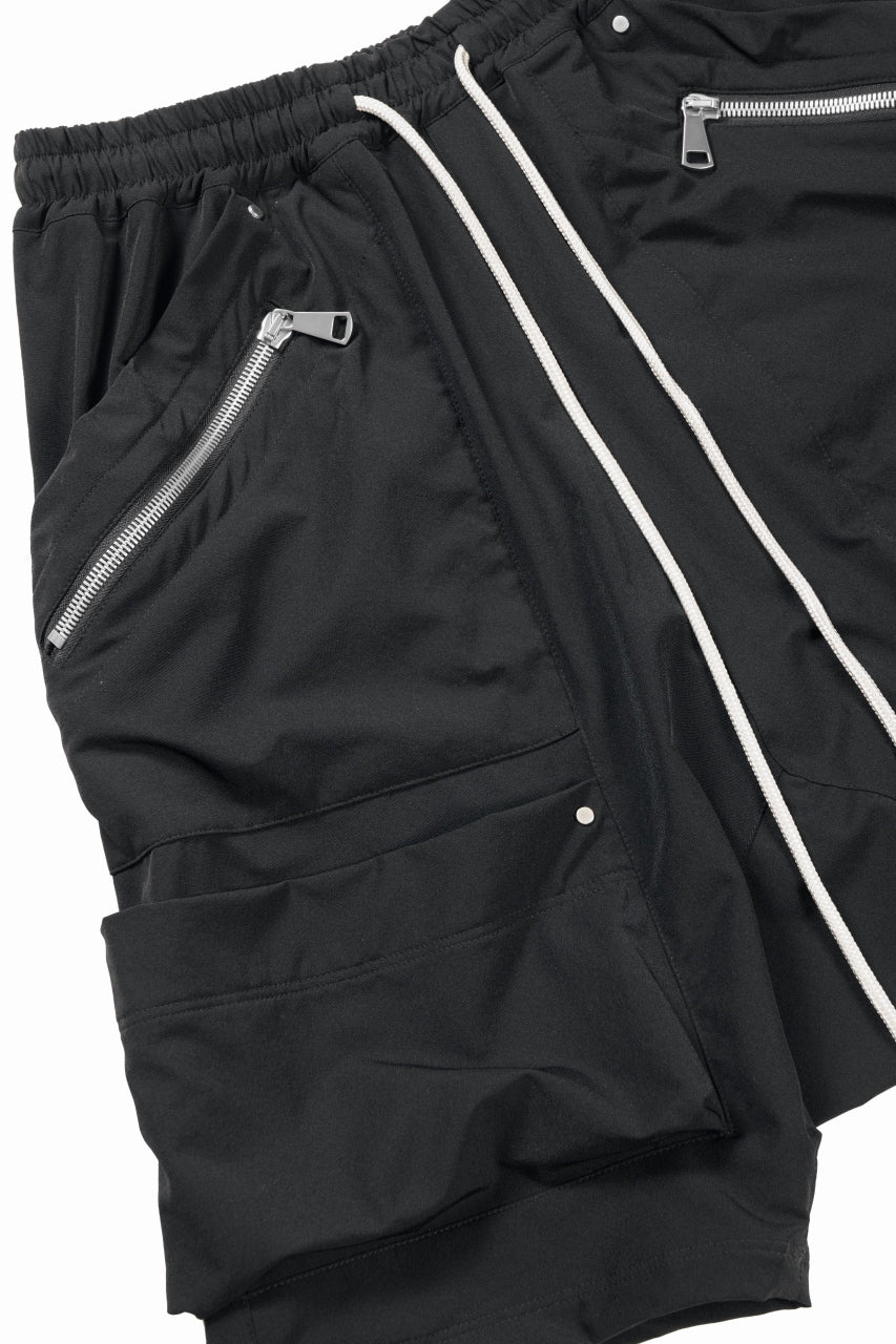 画像をギャラリービューアに読み込む, A.F ARTEFACT CARGO SHORTS / TECH SMOOTH (BLACK)