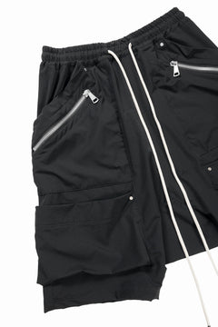 画像をギャラリービューアに読み込む, A.F ARTEFACT CARGO SHORTS / TECH SMOOTH (BLACK)