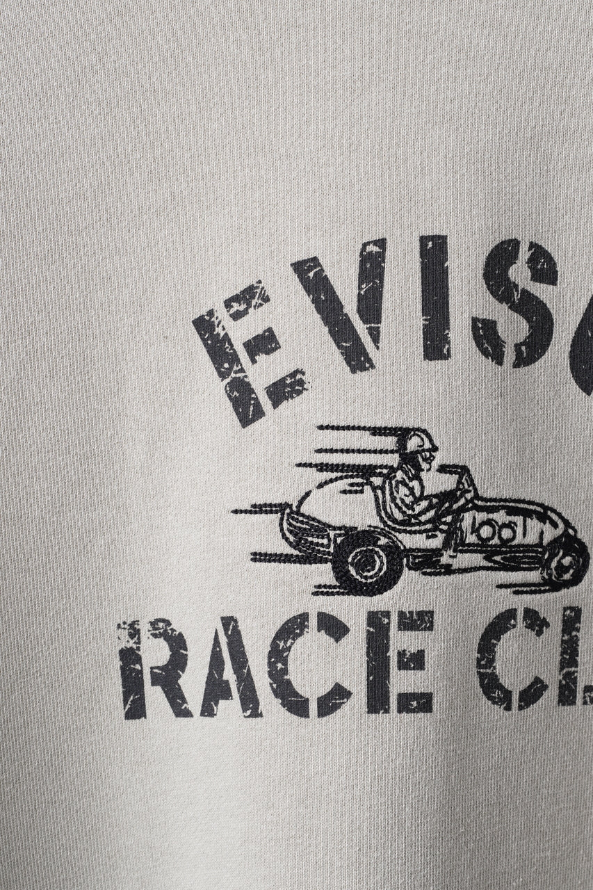 画像をギャラリービューアに読み込む, EVISU EJ, EVISU RACING CLUB SWEATSHIRT-RELAX FIT (ECRU)