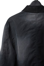 Load image into Gallery viewer, EVISU EJ, VINTAGE WASHED DAICOCK CHORE JACKET-RELAX FIT (BLACK)