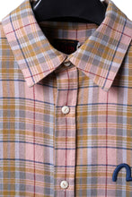 画像をギャラリービューアに読み込む, EVISU HT, SEAGULL AOP LS CHECKED SHIRT-REGULAR FIT (PINK CHECK)