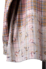 画像をギャラリービューアに読み込む, EVISU HT, SEAGULL AOP LS CHECKED SHIRT-REGULAR FIT (PINK CHECK)