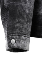 画像をギャラリービューアに読み込む, EVISU EJ, 3M THINSULATE PADDED GREY CHECK WORK QUILTED JACKET-RELAX FIT (GREY CHECK)