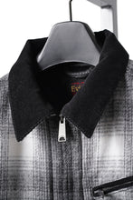 画像をギャラリービューアに読み込む, EVISU EJ, 3M THINSULATE PADDED GREY CHECK WORK QUILTED JACKET-RELAX FIT (GREY CHECK)