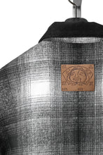 画像をギャラリービューアに読み込む, EVISU EJ, 3M THINSULATE PADDED GREY CHECK WORK QUILTED JACKET-RELAX FIT (GREY CHECK)