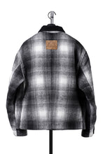 画像をギャラリービューアに読み込む, EVISU EJ, 3M THINSULATE PADDED GREY CHECK WORK QUILTED JACKET-RELAX FIT (GREY CHECK)