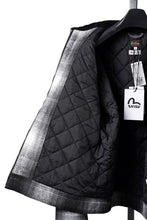 画像をギャラリービューアに読み込む, EVISU EJ, 3M THINSULATE PADDED GREY CHECK WORK QUILTED JACKET-RELAX FIT (GREY CHECK)