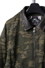 画像をギャラリービューアに読み込む, EVISU HT, CAMOUFLAGE BOMBER JACKET-LOOSE FIT (CAMOFLAGE)