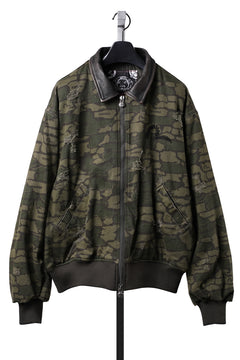 画像をギャラリービューアに読み込む, EVISU HT, CAMOUFLAGE BOMBER JACKET-LOOSE FIT (CAMOFLAGE)