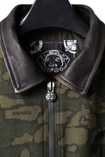 画像をギャラリービューアに読み込む, EVISU HT, CAMOUFLAGE BOMBER JACKET-LOOSE FIT (CAMOFLAGE)