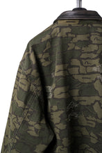 画像をギャラリービューアに読み込む, EVISU HT, CAMOUFLAGE BOMBER JACKET-LOOSE FIT (CAMOFLAGE)
